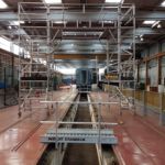aluminiowe rusztowania kolej, zakłady naprawcze taboru kolejowego