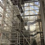 aluminiowe rusztowania wieżowe, wieża szeroka
