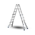 aluminiowa teleskopowa, przegubowa drabina z duża podstawą SCALISSIMA PLUS