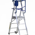 aluminiowy podest roboczy, platforma robocza, drabina - Fly Light